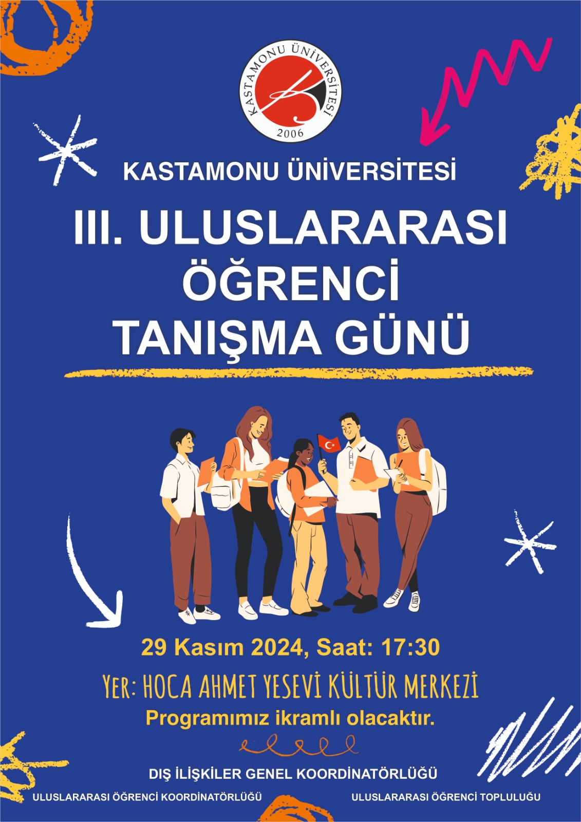 III. Uluslararası Öğrenci Tanışma Günü