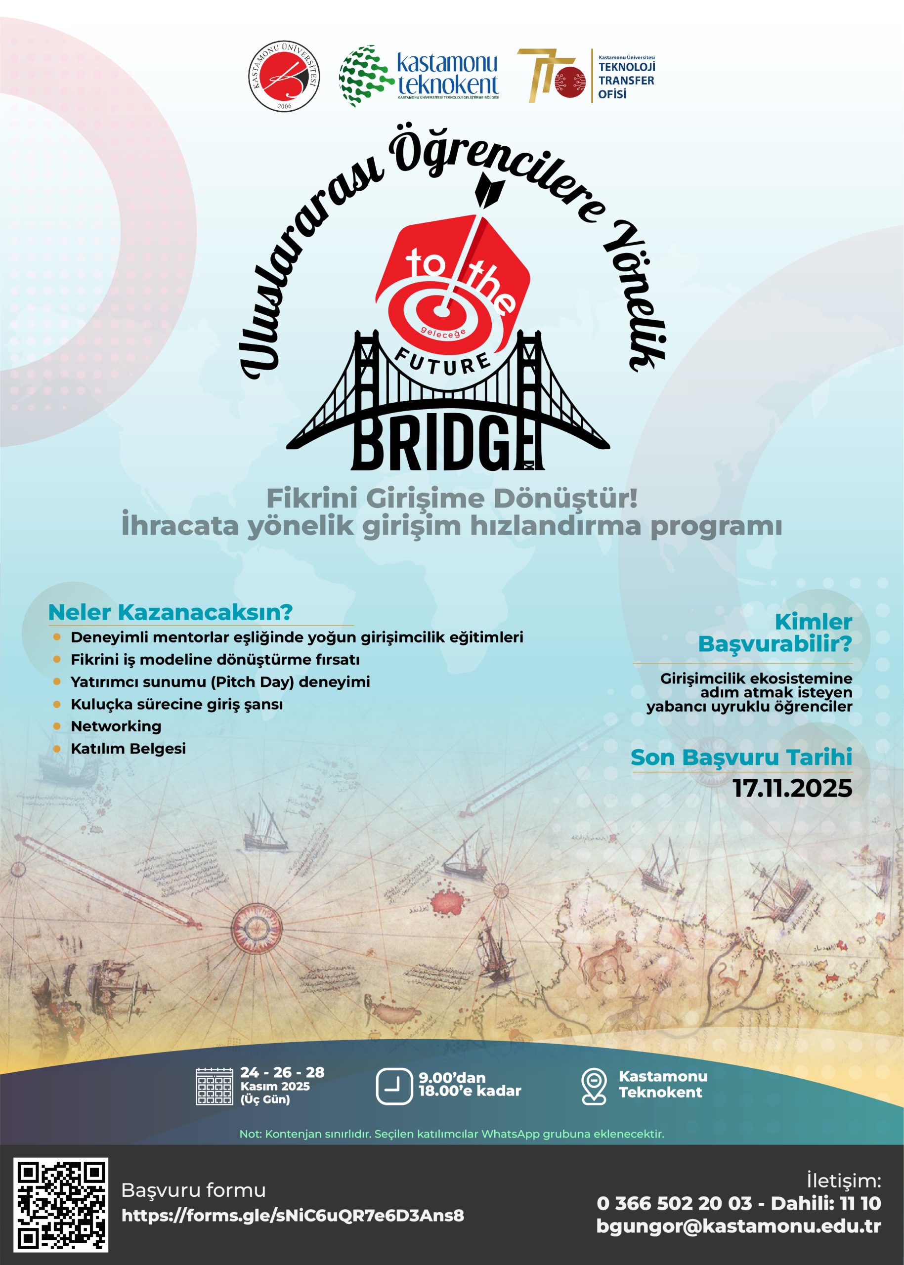 Uluslararası Öğrenciler için Girişim Hızlandırma Programı Düzenlenecek